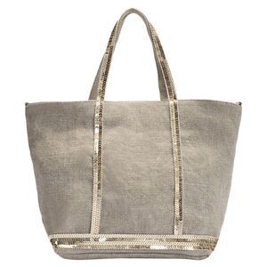 Cabas S Tote Bag - Vanessa Bruno -  Sand - Linen